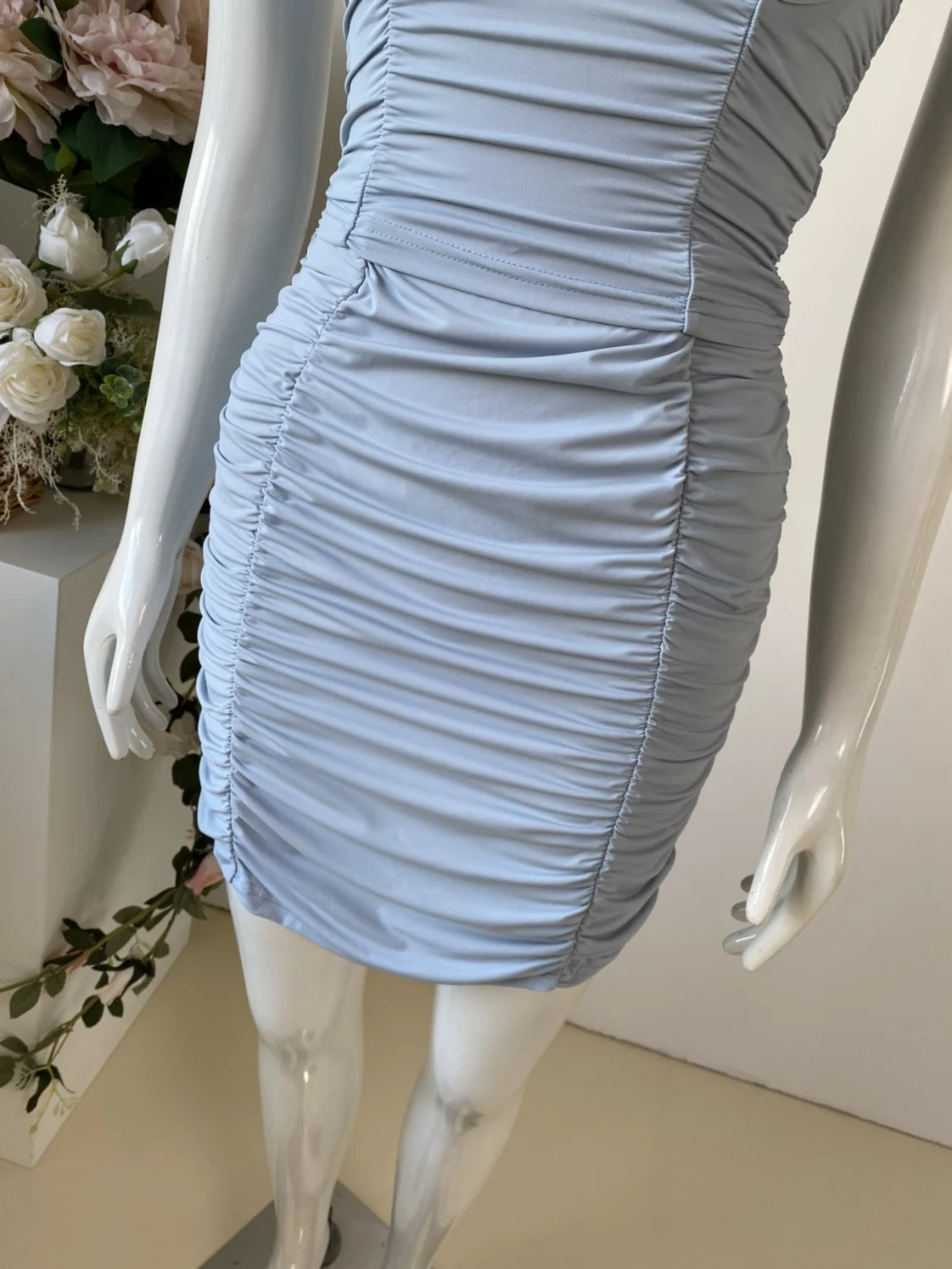 

2021 Summer Autumn Holiday Off The Shoulder Solid Top and Mermaid Skirts Beach Women Sets