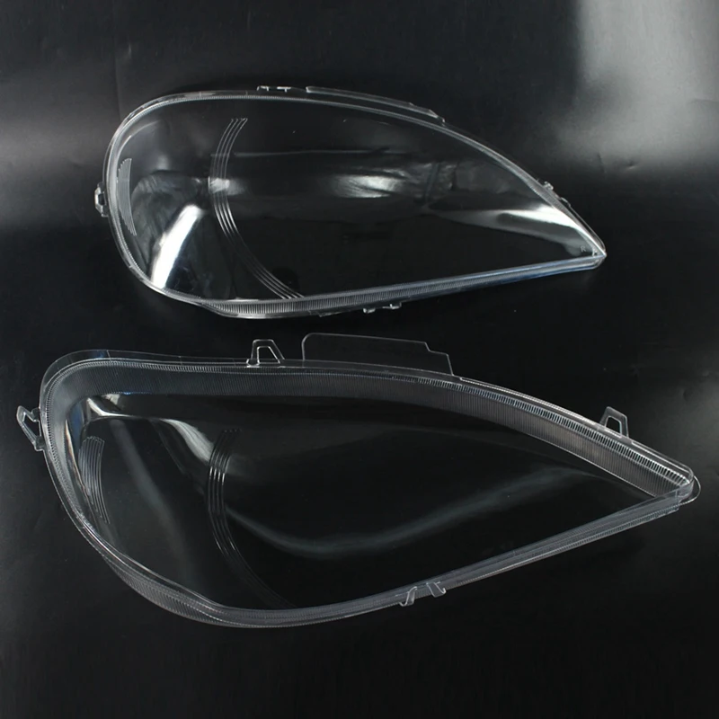 

1 Pair Headlights Transparent Headlights Transparent Cover Lampshdade Headlamp Shell(Left+Right)for Mercedes Benz W163 Ml Class