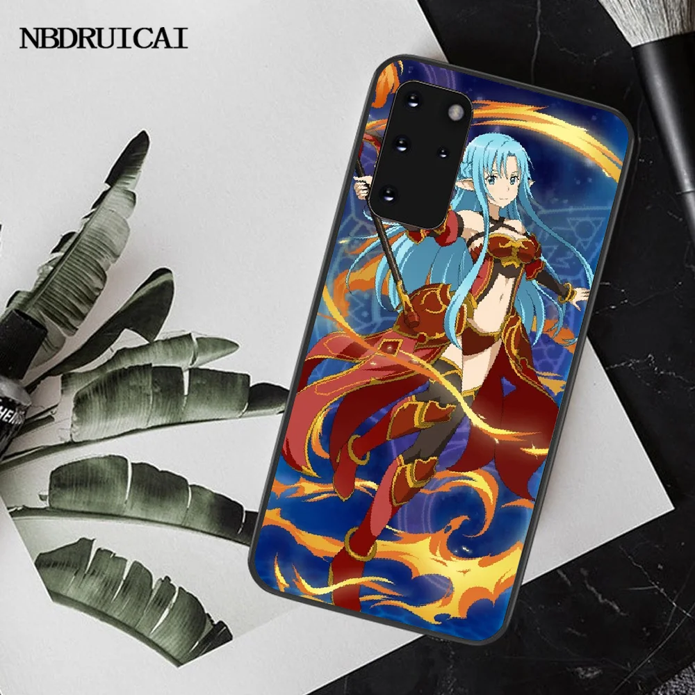 NBDRUICAI японский меч искусство онлайн чехол для телефона Samsung S20 plus Ultra S6 S7 edge S8 S9 S10 5G |