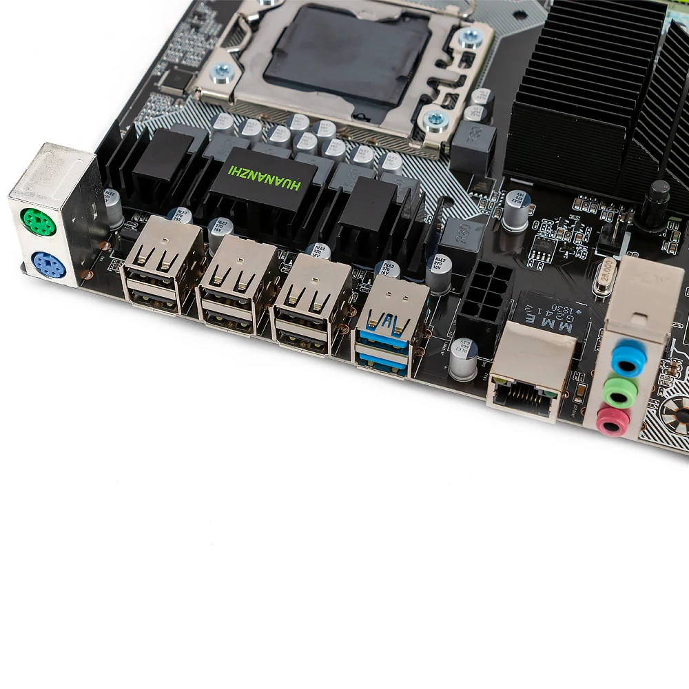 Huanan Zhi X58 PRO Материнская плата X58 для Intel LGA 1366X5675X5680X5690 DDR3 1333/1600 МГц 32 Гб PCI-E USB3.0 M-ATX материнская плата