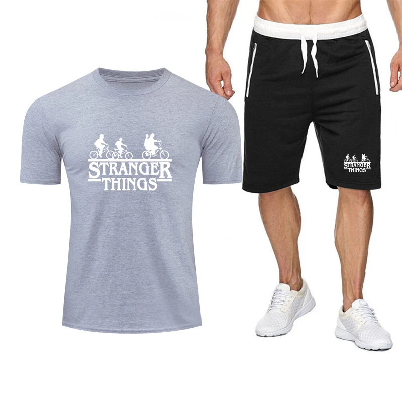 

2pcs/set men's track suit gym fitness badminton sportswear running suit jogging sportswear sports training suit sportswear