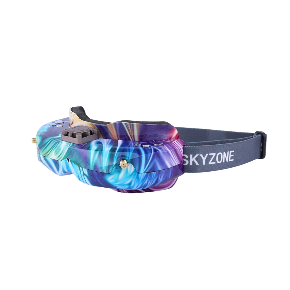SKYZONE SKY02X 5 8 ГГц 48CH Diversity FPV очки Поддержка 2D/3D отслеживания головы с вентилятором DVR