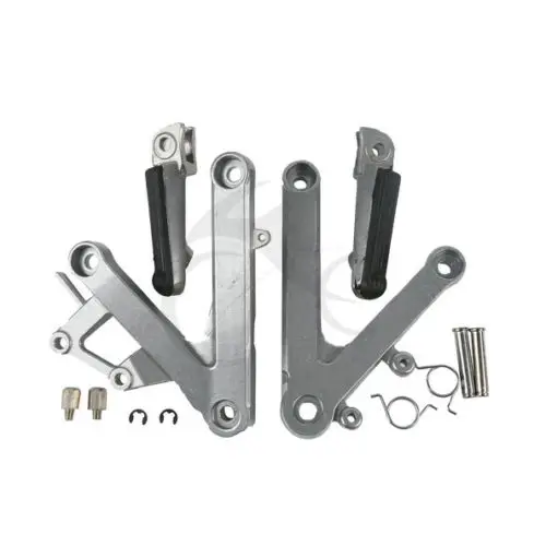 

Motorcycle Front Pedals Footrests Foot pegs Bracket Set For HONDA CBR 250 MC 22 1990-1997