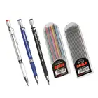 Карандаш для рисования, 2,0 мм, автоматический, механический, черныйцветной