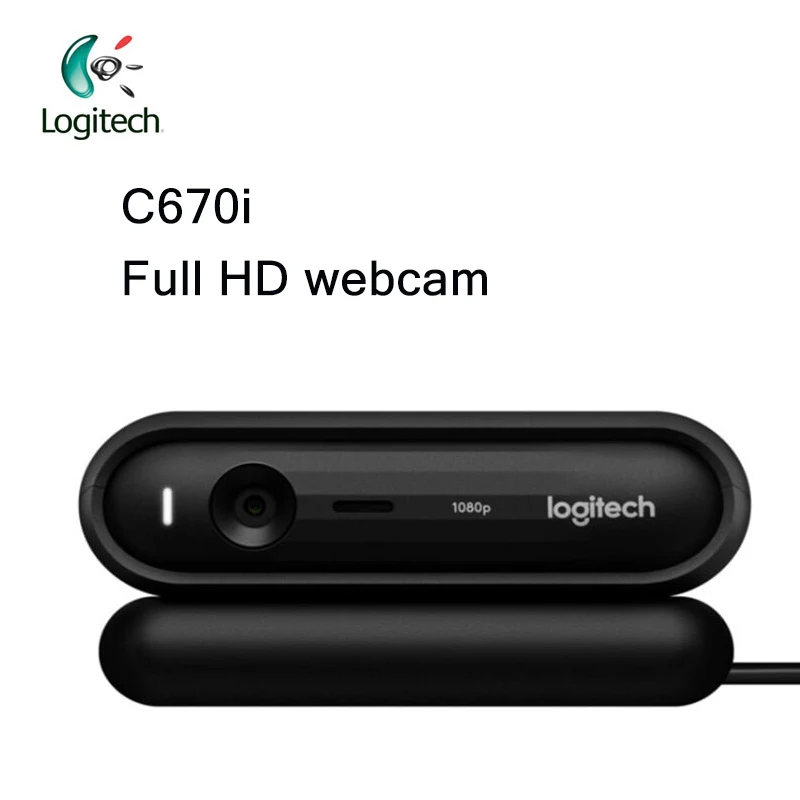

Logitech C670i CMOS HD Video Calling WebCam Support Official Test for PC / Laptop Retail Package with USB2.0 Resolution 1024*768