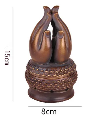 Творческий Буддизм Ладан горелка ручной храм Будды буддистские благовония