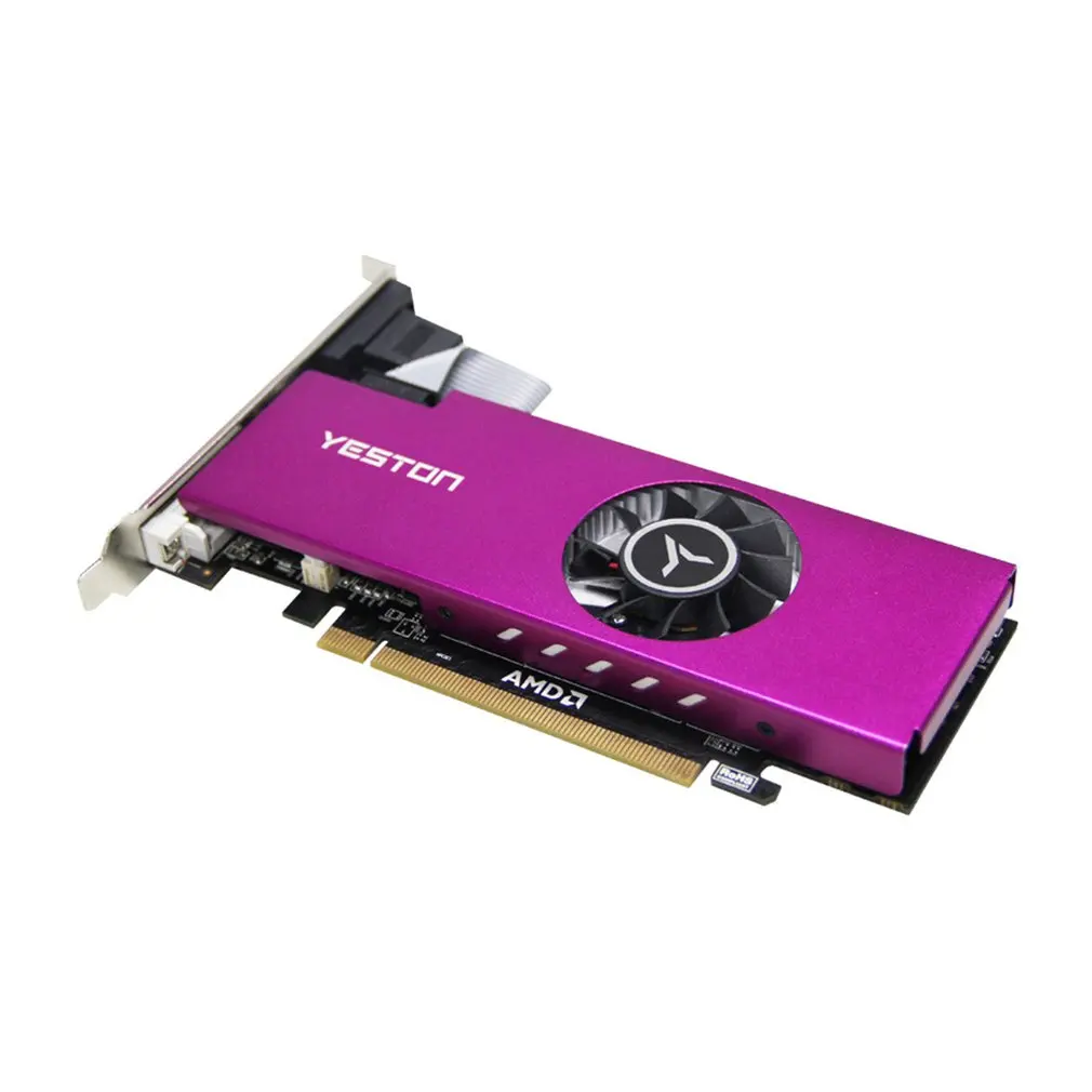 

RX550 D5 LP XL2 Graphics Card 14nm 128bit GDDR5 VGA HDMI-compatible High Definition Practical Graphics Card