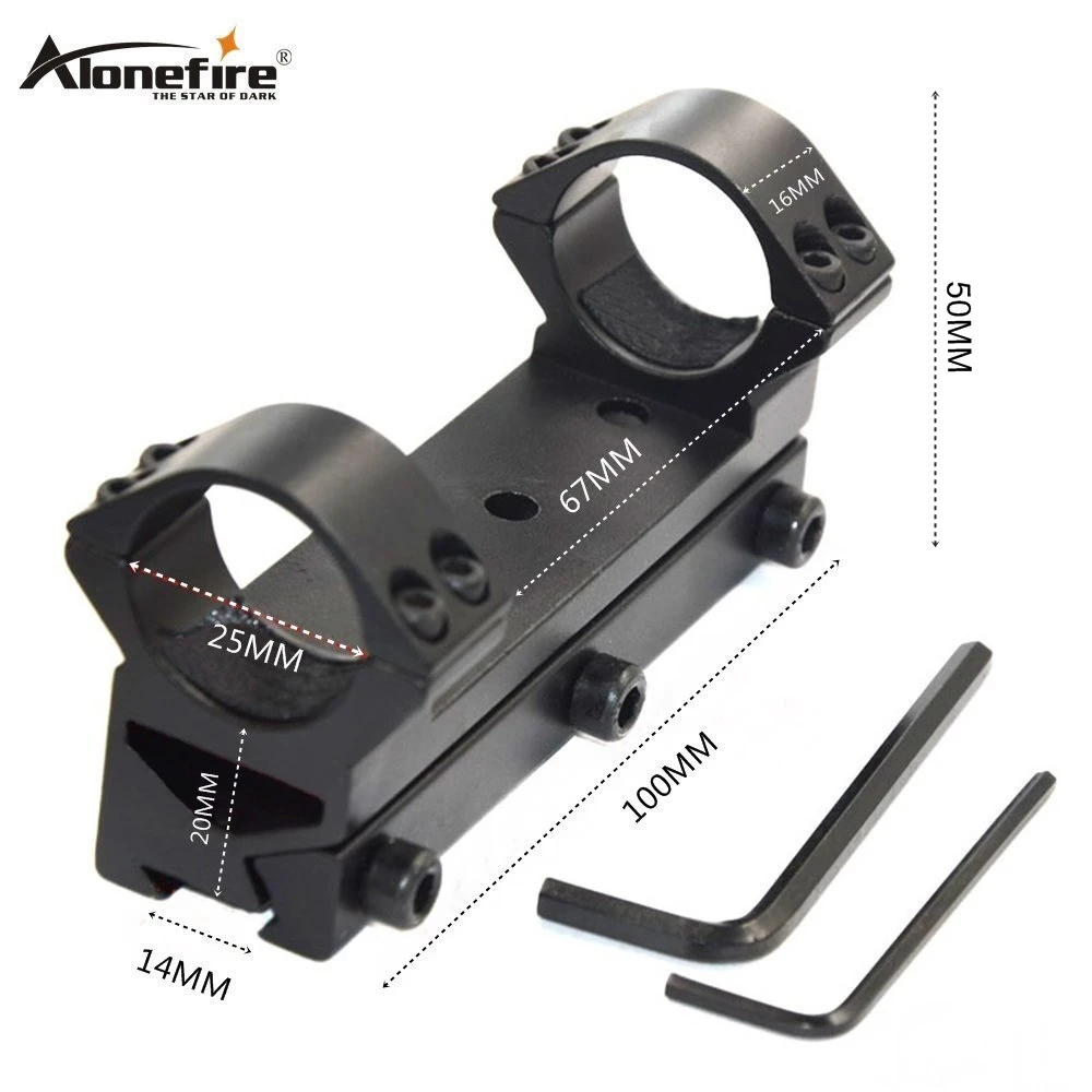 Alonefire L49 25 мм двойное кольцо 14 мм Weaver Rail база ласточкин хвост страйкбол винтовка пистолет тактические огни лазерный прицел Прицелы