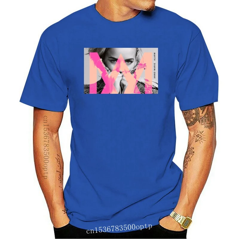 

New 2021 Anne Marie T Shirt Alarm Vinyl Cd Cover Tee Small Medium Large Xl
