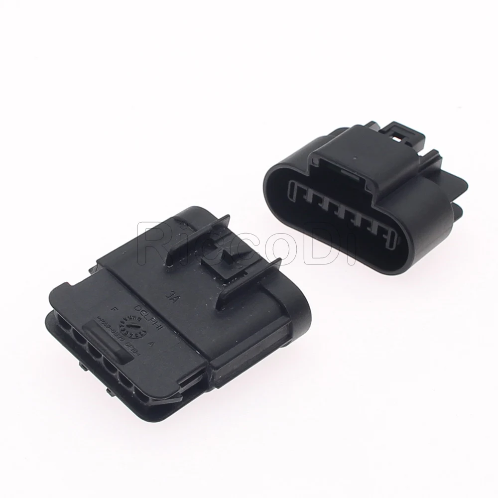 6 способ 15326833/15397579 черный GT 150 герметичный штекер Delphi Aptiv разъем Макс ток 15 Ампер