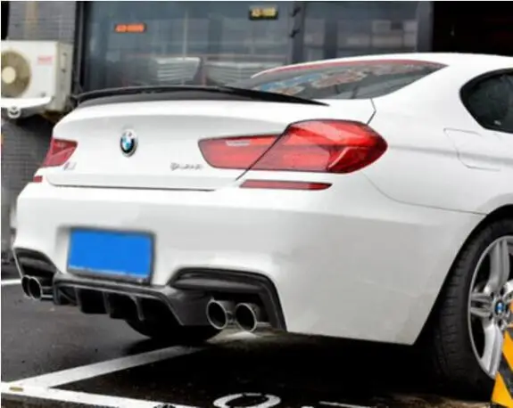 Автомобильный диффузор для заднего бампера из углеродного волокна BMW F06 F12 F13 640i 650i