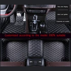 Пользовательские 5 сиденья автомобильные коврики для VW POLO GOLF Passat B6 B8 Touareg Scirocco Caddy Jetta Новый Жук автомобильные аксессуары ковер