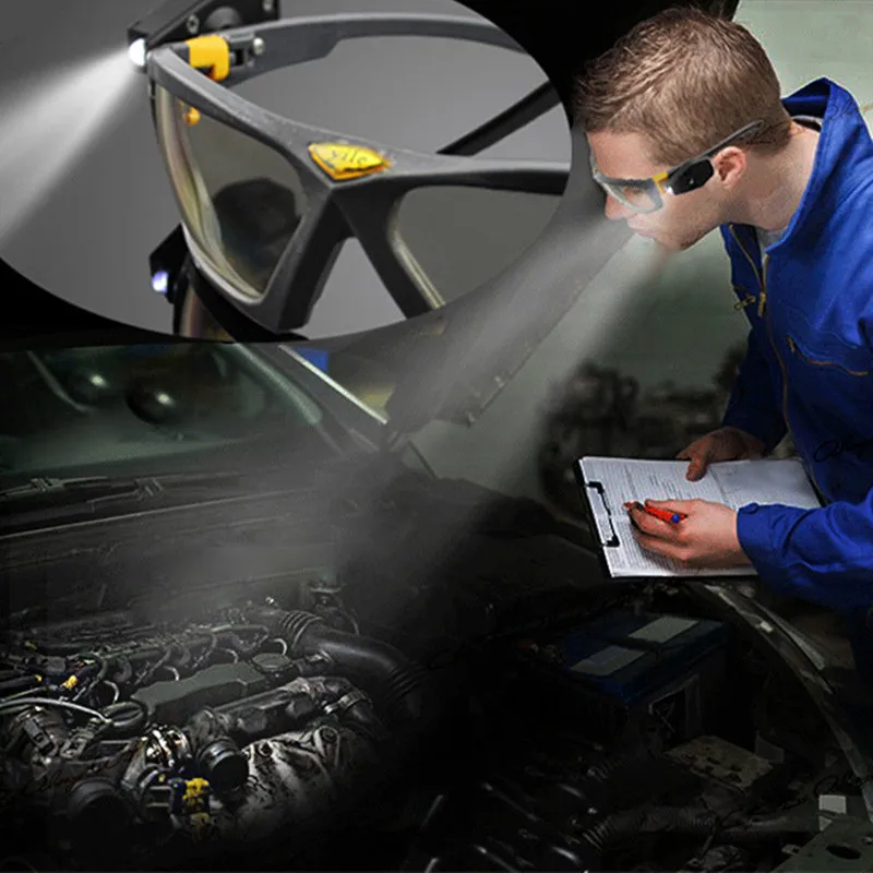 Новые модные удобсветильник защитные очки для езды на велосипеде прозрачные