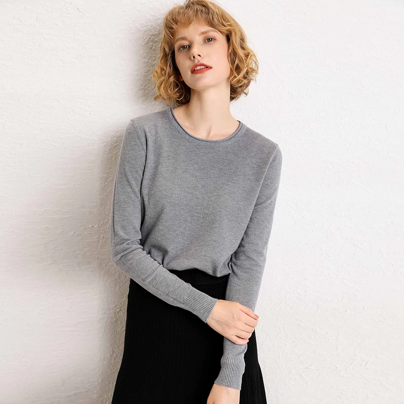 adishree 2019 woman winter 100% Cashmere sweaters and auntmun knitted Lady Pullovers High Quality Warm Female thickening O-neck | Женская