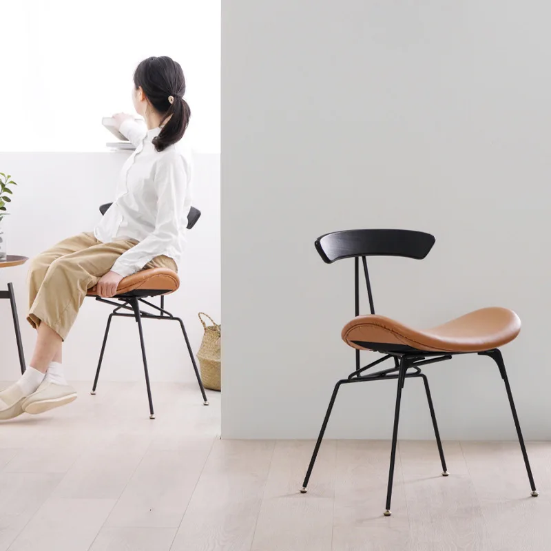 Скандинавский промышленный стиль Ретро Железный обеденный стул Муравьиное