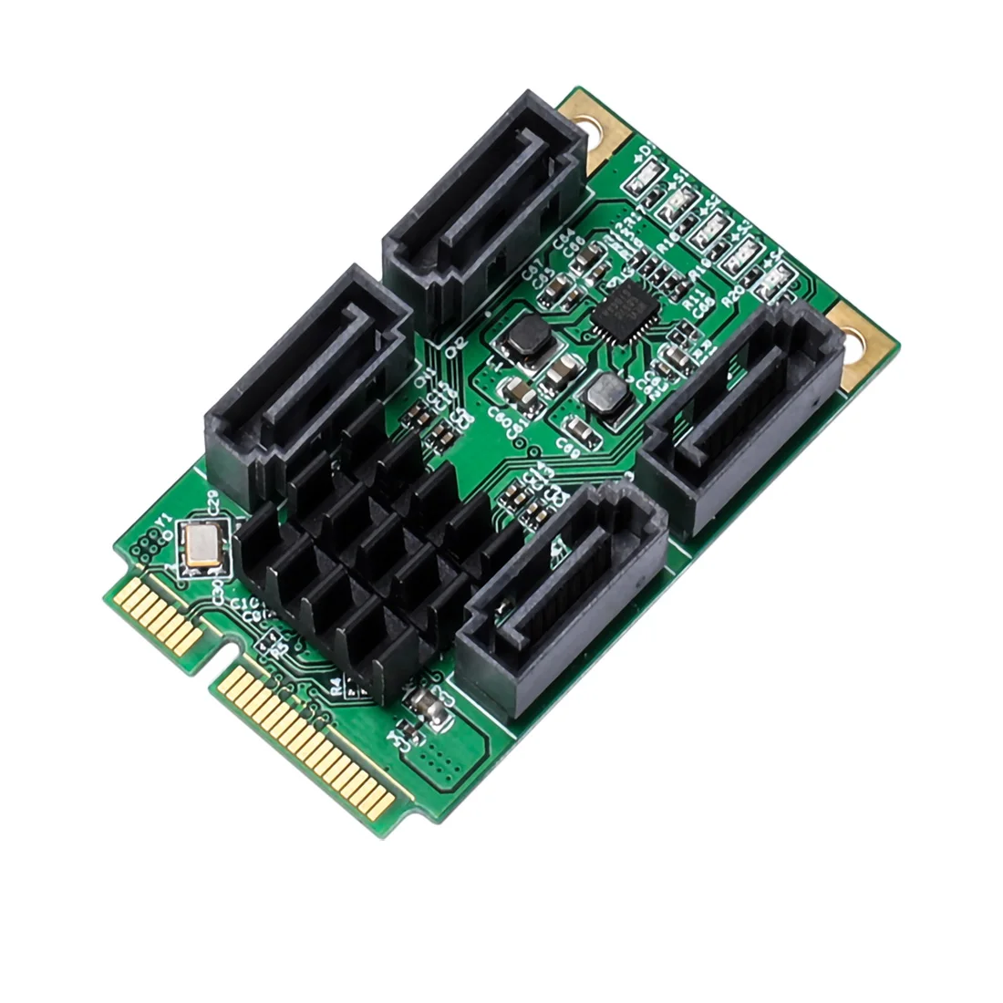4 порта SATA III 6 Гбит/с 3 0 к PCIE PCI Express 88SE9215 контроллер адаптер карты Mini E HHD SSD