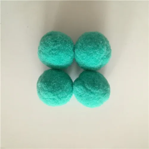 color 04 Lake blue 1600 шт 10-30 мм помпон меховой плюшевый шар для поделок DIY мягкое украшение дома Одежда для шитья на ткани аксессуары - Цвет: color 04 Lake blue