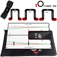 golf putting mirror alignment training aid tool with pouch bag arm band trainer practice gates outdoor indoor use drop shipping