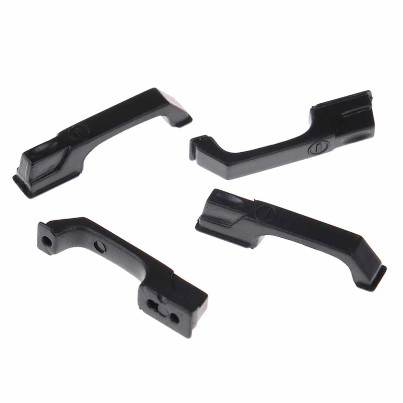 

1Set Perfect Style Black Plastic Car Door Hinges & Door Handles For 1:10 Rc Crawler Trx4