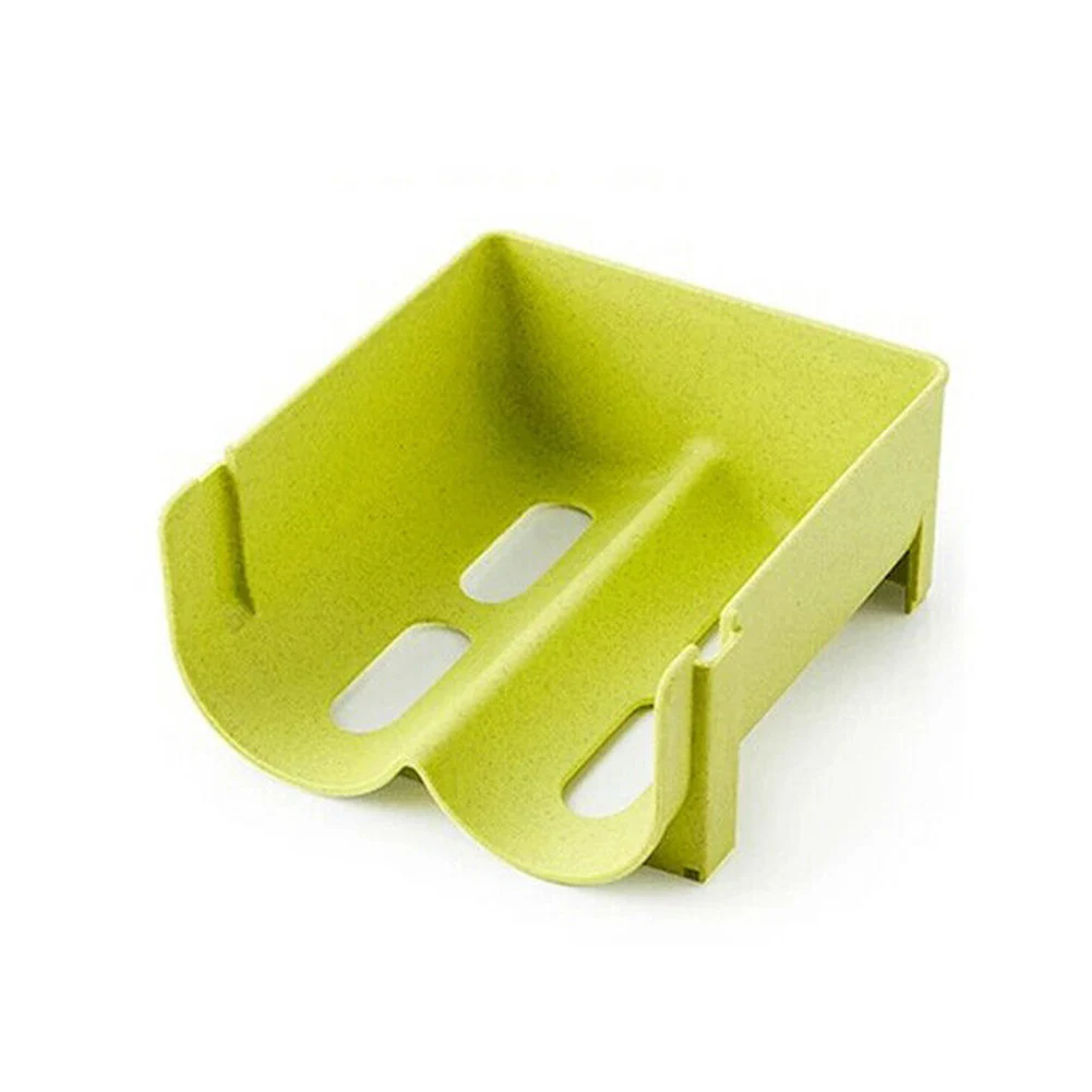 

5pcs Stackable Space Saver Fridge Cupboard Drinks Cans Storage Rack Box Tray Holder VDX99