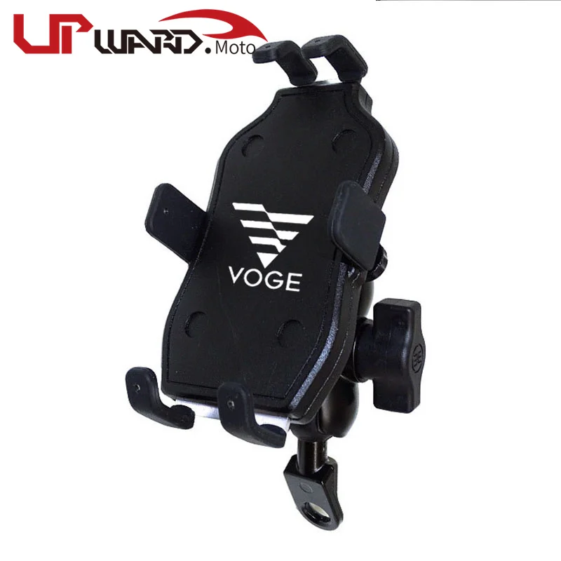 for loncin voge 500r 300r 180 300rr 200ac motorcycle accessories handlebar mobile phone holder gps stand bracket free global shipping