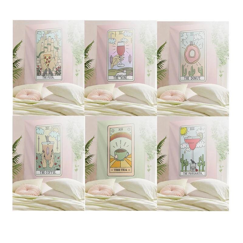 

Tapestry Wall Hanging Decor Various Styles Psychedelic Abstract Carpet Cloth Tapestries