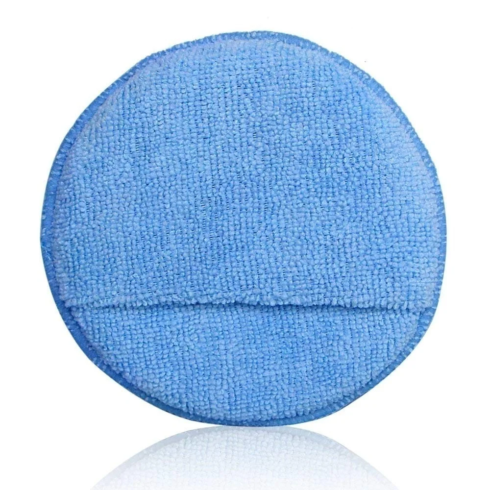 

10Pack Microfiber Wax Applicator, Microfiber Wax Applicator Pads with Finger Pocket Wax Applicator for Cars Wax Applicator