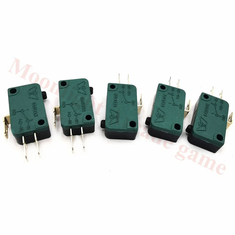 20 шт./лот Arcade Baolian кнопочный микропереключатель 4 8 мм Happ кнопка SPDT 1 NO NC мгновенный