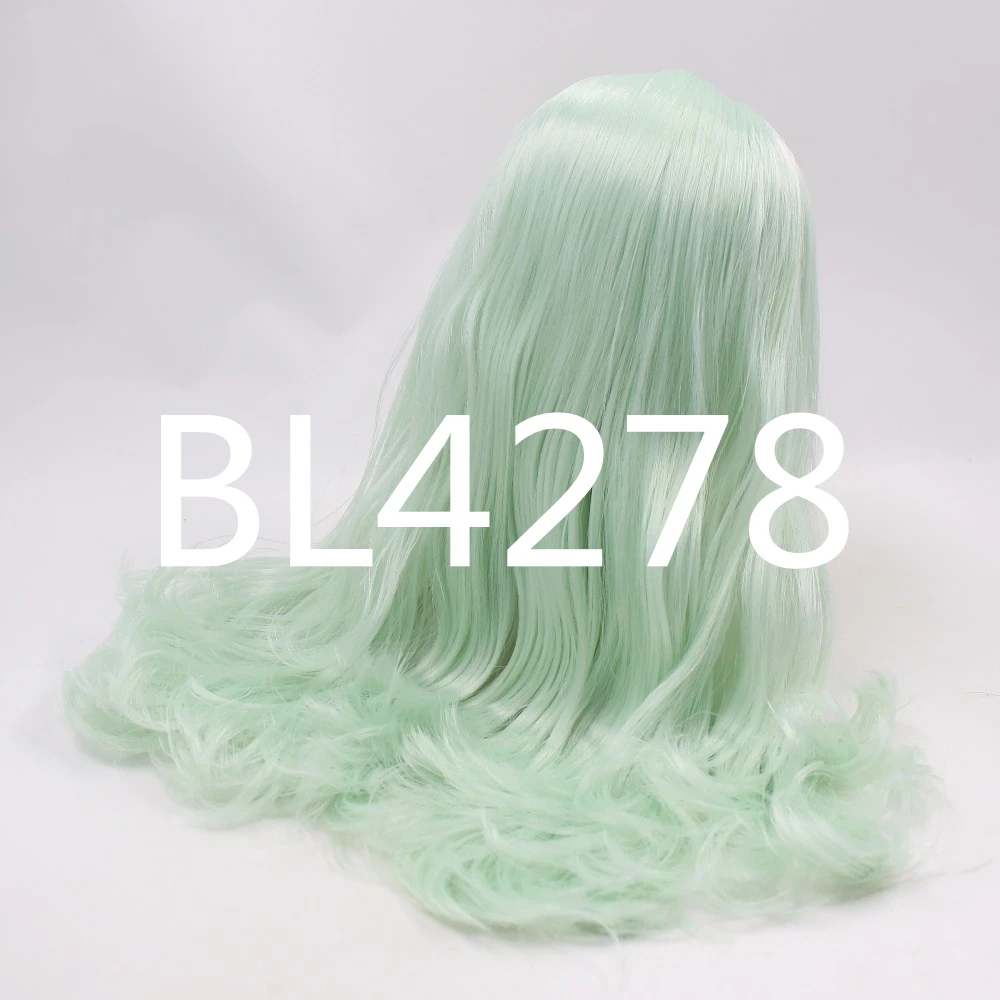 Blyth кукла ледяной парик только rbl головы и купола Макарон цвет волос для DIY на