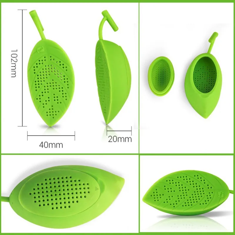 

Reusable Silicone Tea Strainer Teaware Tea Infuser Filter Brewing Making High Temperature Container