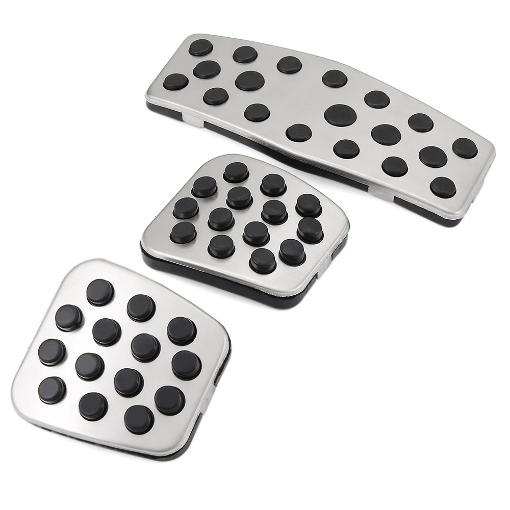 Стайлинг автомобиля металлическая педаль из нержавеющей стали автоматические