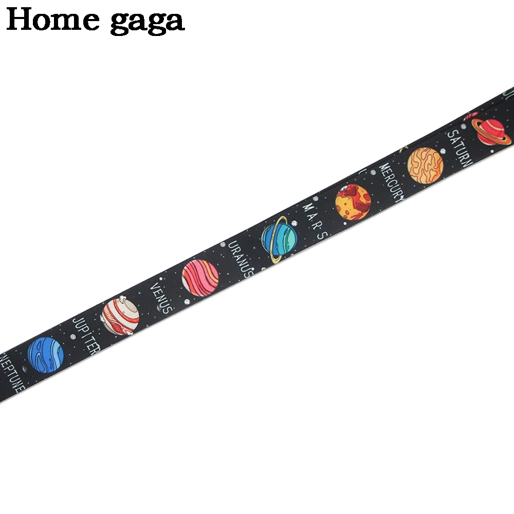 

D3232 Homegaga Space Neck Strap Lanyard keychain Cell Phone Strap ID Badge Holder Rope Key Chain Keyring Accessories Gifts