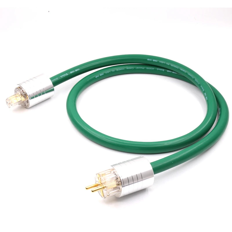 

Hi-End 16 мм Диаметр AC кабель питания HIFI Schuko AC кабель питания