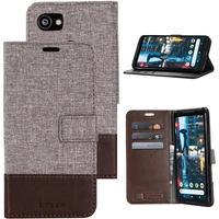 wallet case for google pixel 6 5 4 3a xl 3 xl cover fabric pu leather filp kickstand card slot cases for google pixel 4a 6 xl