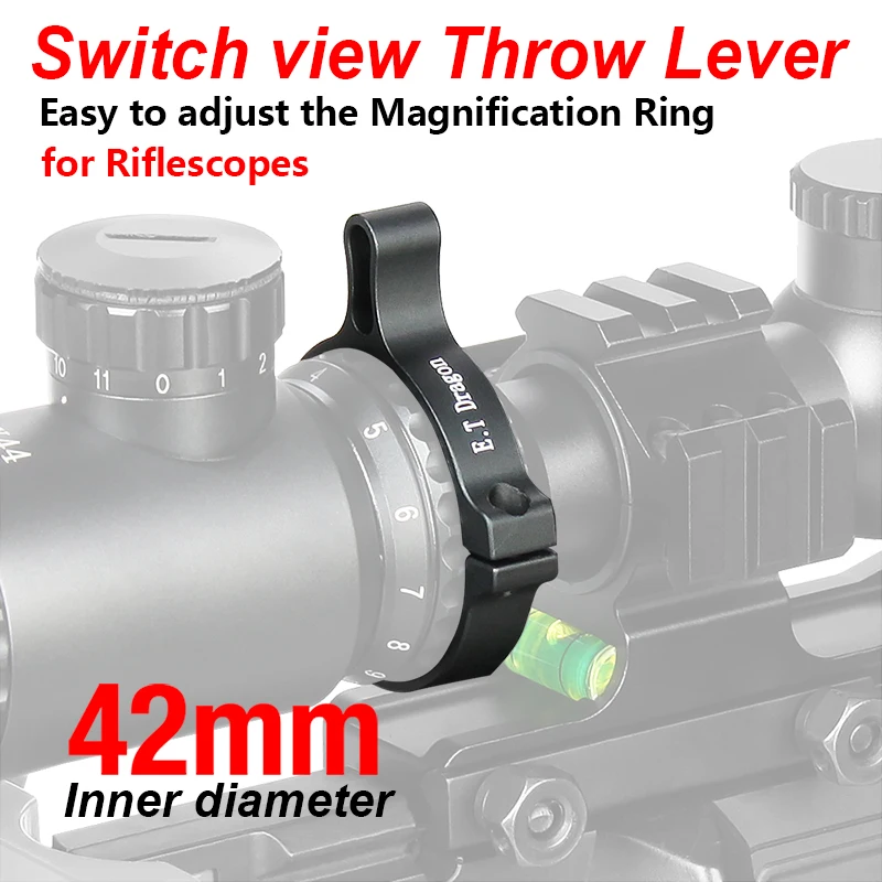 Прицел переключатель вид бросить рычаг Сфера крепление 42 мм 46 48 vertex для прицелы