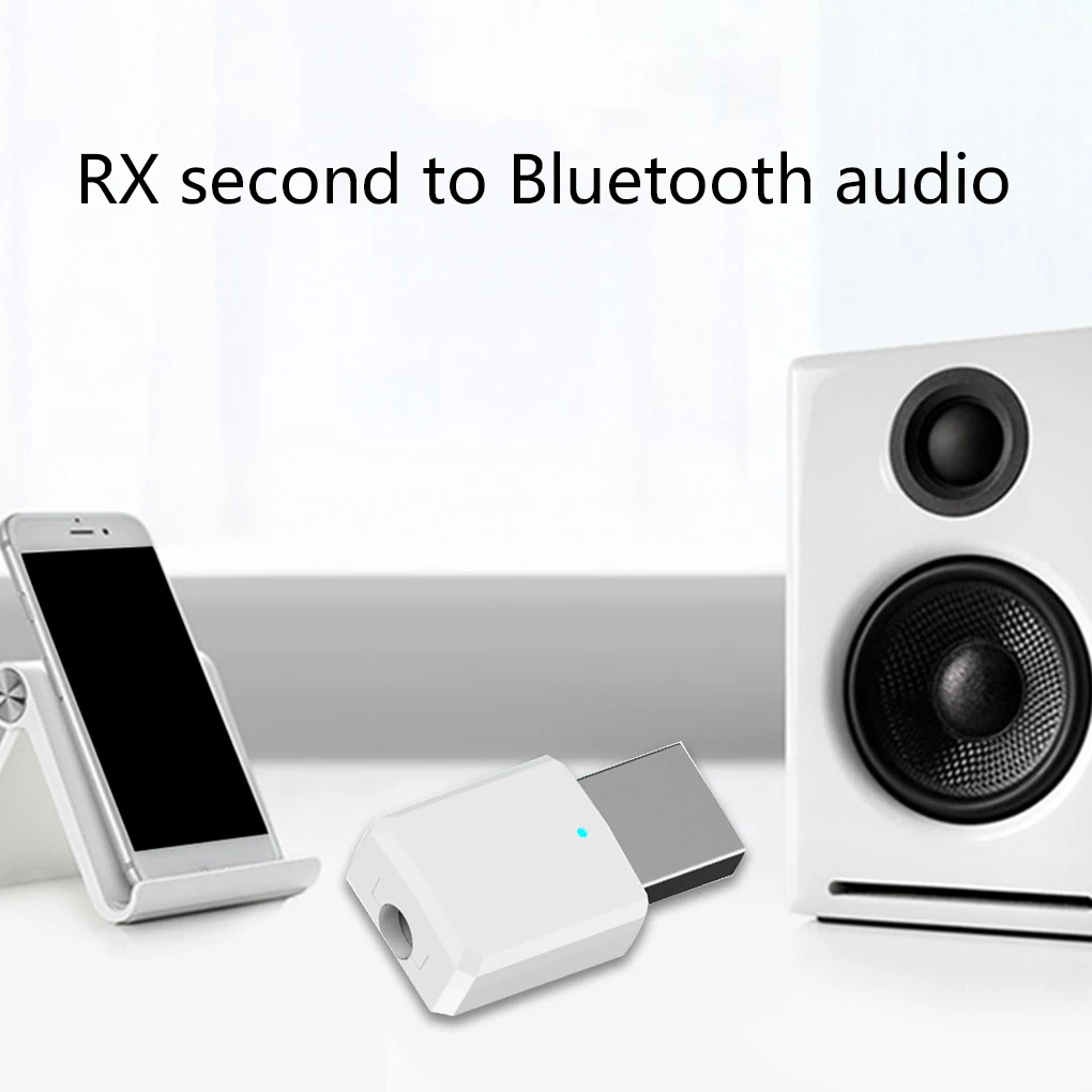 2 в 1 USB Bluetooth адаптер BT 5 0 аудио приемник передатчик Мини 3 мм AUX стерео беспроводной