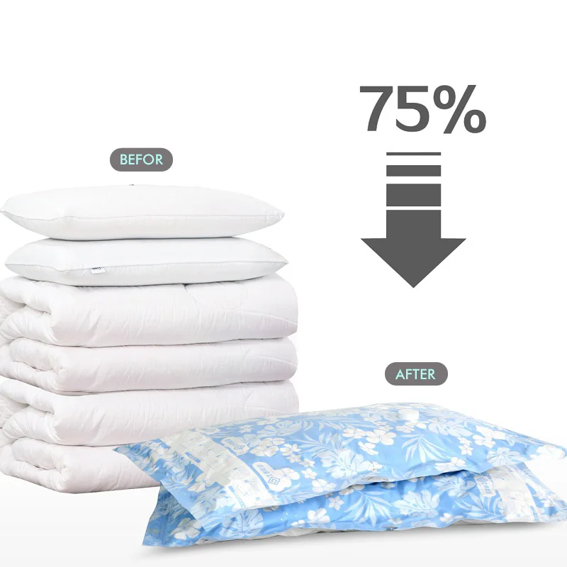 11 шт. утолщенная вакуумная сумка для хранения ткани сжатый мешок с ручным насосом