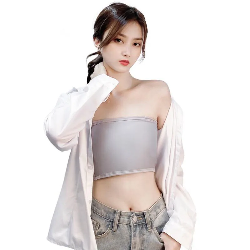 Короткие Грудь Биндер Tomboy без бретелек Trans жилет топы Корректирующие корсеты для