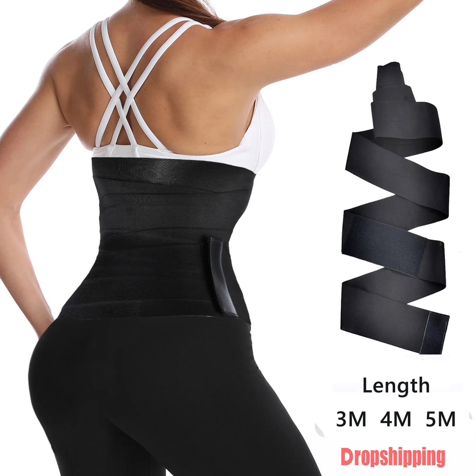 

Waist Trainer Body Shaper Shaperwear Resistance Bands Fajas colombianas Slimming Belts Tummy Wrap Trimmer Cincher Modeling Strap