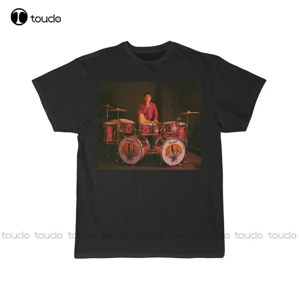 

Футболка с коротким рукавом Keith Moon Of The Who, красная рубашка