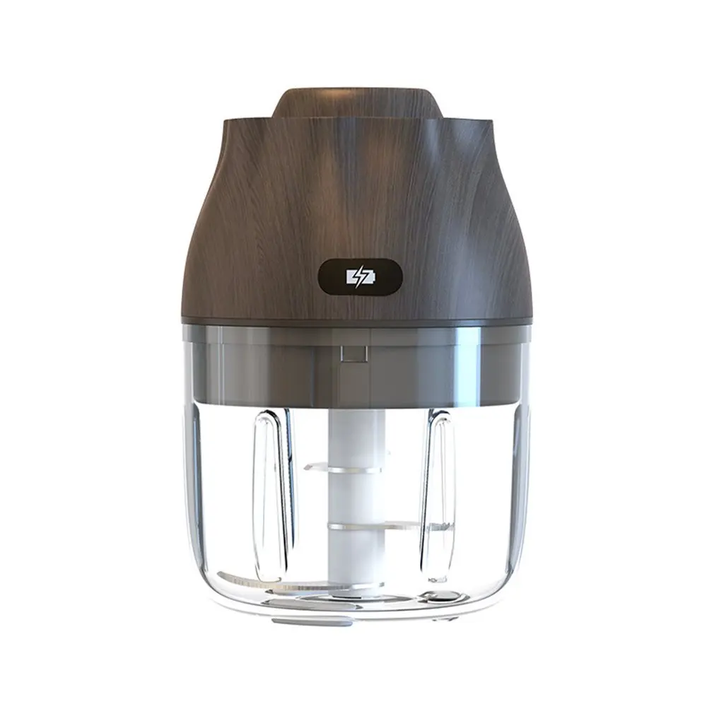 

Electric Chopper Food Processor Mixer Garlic Chopper Vegetable Chopper With 3 Sharp Blades Cordless Vegetable Mincer Grinder