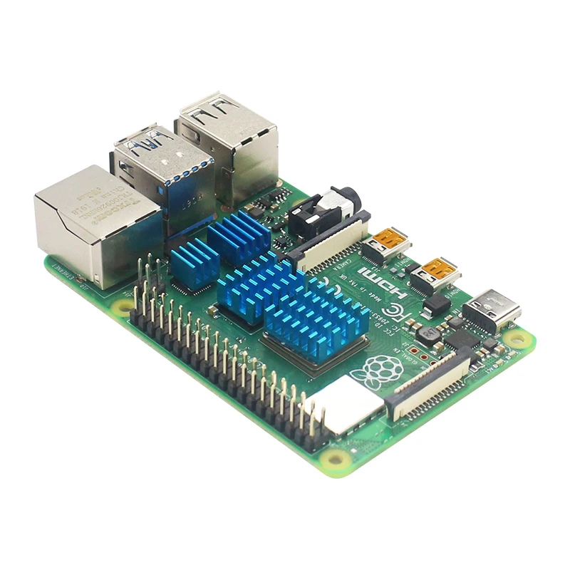 

Original Raspberry Pi 4 2GB/4GB/8GB + Case + Power Supply + SD Card + Card Reader + Heat Sink + Video Cable RPI 4B Model B