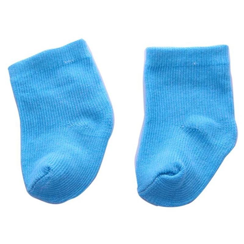

1 Pair Cute Colorful Soft Cloth Socks Suitable for 18 Inch Doll Pretend Play Educational Toys Accessories Funny Games Gifts