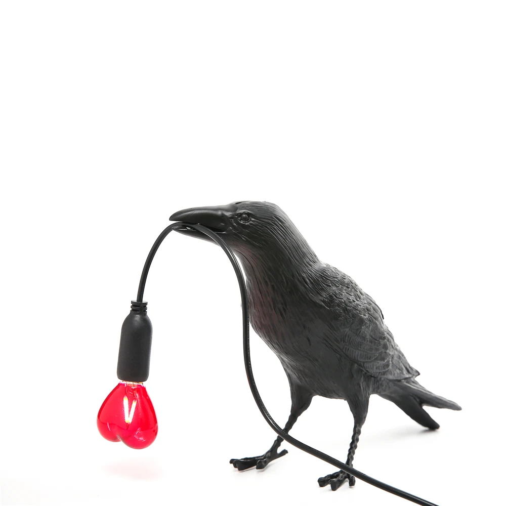 

Italian Seletti Bird Night light Creativity Love Bird Lamp Bird Wall lamp Animal Furniture Bird Lights Bird home decor Fixtures