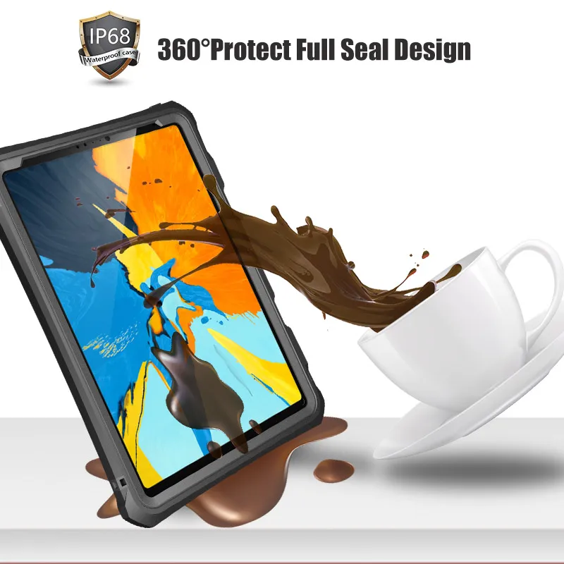 Shellbox IP68K водонепроницаемый чехол для Apple iPad Pro 11 подводной съемки 3 м ударопрочный