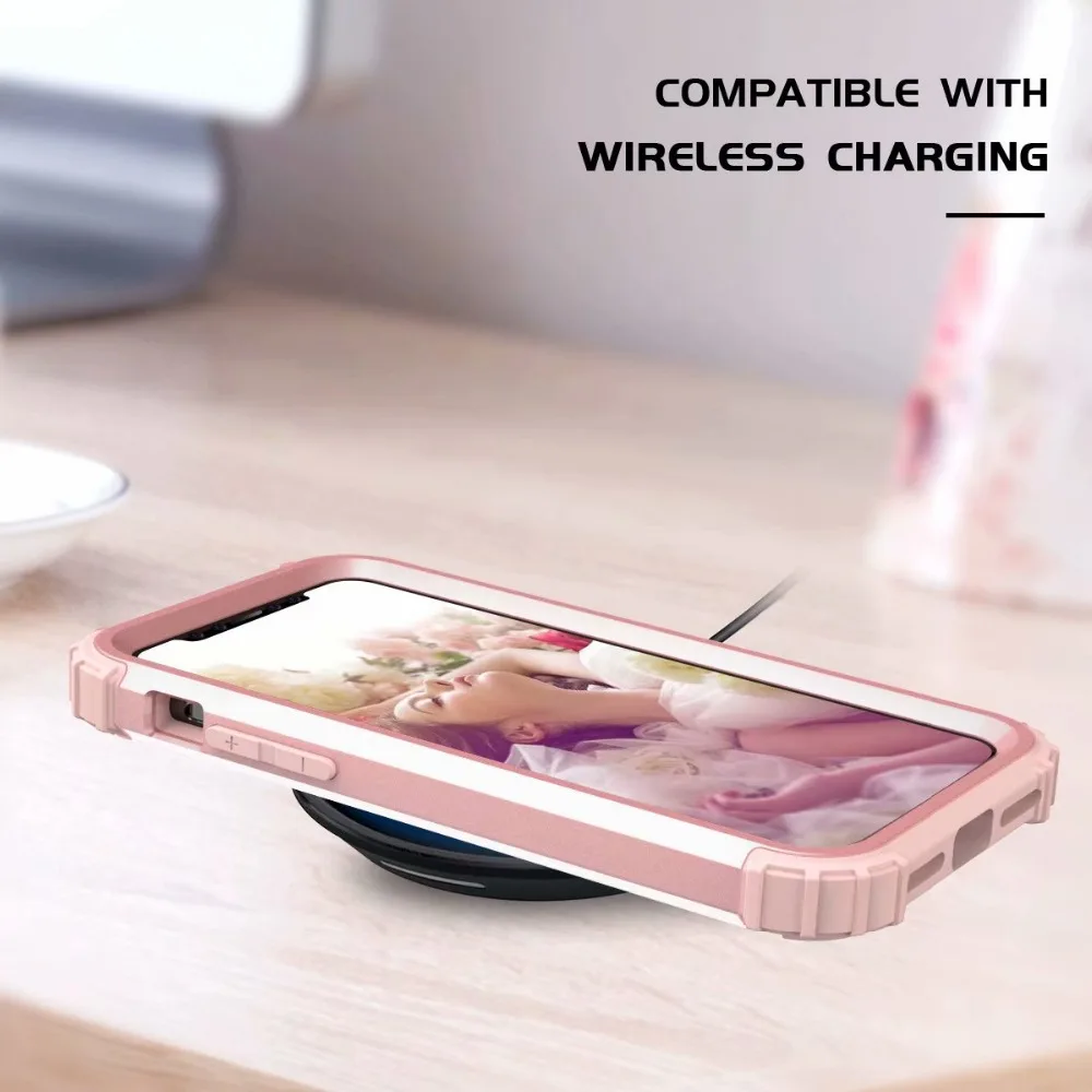 360 Полный противоударный защитный чехол для iPhone 11 Pro XS XR XS MAX PC силиконовый бампер чехол для iPhone 8 7 6S 6 Plus чехол для телефона