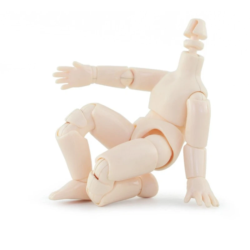 Предпродажа 18 см высота белая кожа тело куклы OB Obitsu съемные 1/7 BJD аксессуары для