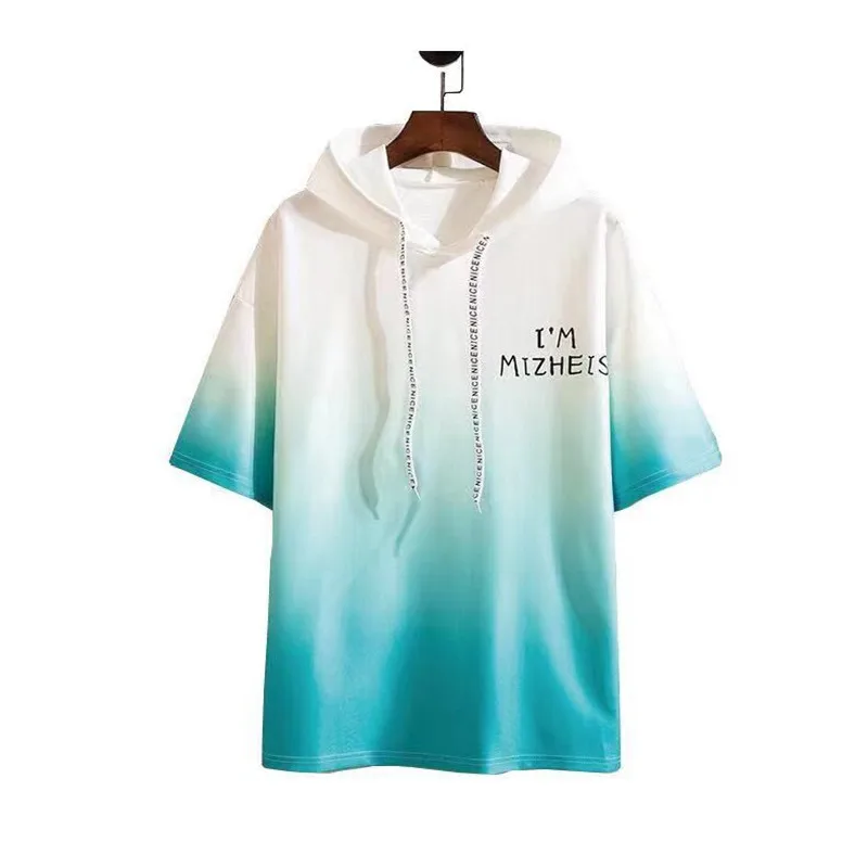 COSSUN 2020 летняя новая модная футболка с градиентом цветные шорты популярная