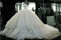 bridal gown free shipping robe de mariage cheap 2016 new fashion casamento bride ball gown vestido de festa wedding dresses