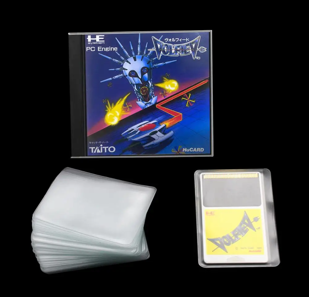 Сменный игровой рукав Hucard для Turbografx16 протектор картриджа чехол ПК Защитный